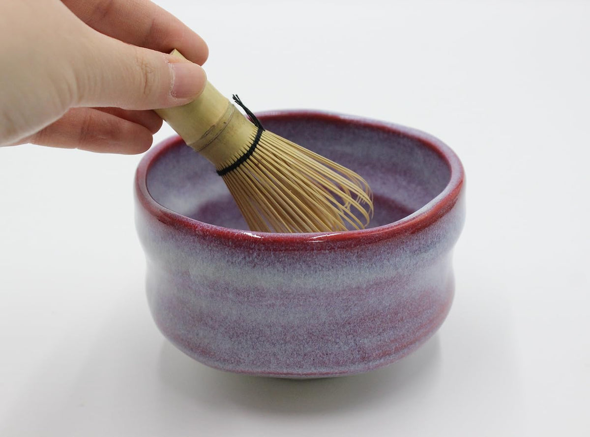 Japanese Traditional Handcrafted Matcha Chawan Tea Bowl Cup Ceremony Tableware Pottery (Sakura Unofu)