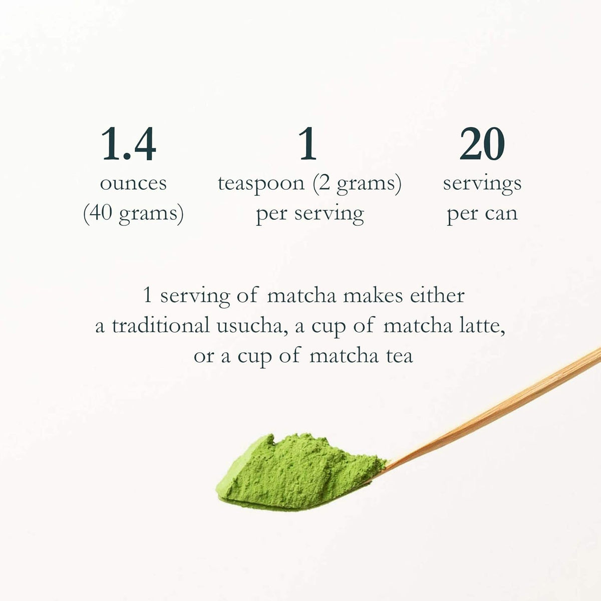 Naoki Matcha Fragrant Yame Blend – Authentic Japanese First Harvest Ceremonial Grade Matcha Green Tea Powder from Yame, Fukuoka (40g / 1.4oz)