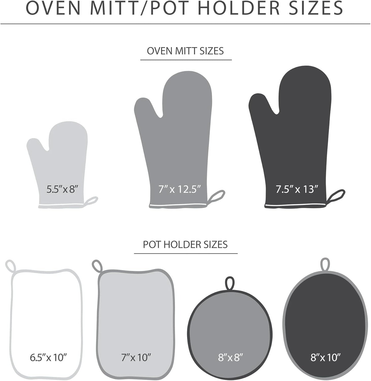 KitchenAid Asteroid Oven Mitt Set, Honey Orange 7"x12.5"