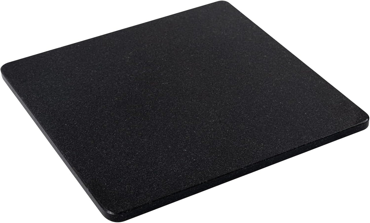 Granite Cutting Board, Marble Slab Pastry Board With Non-Slip Feet For Baking, Cheese, Charcuterie, Chocolate, 16x16 Inch, 1 Piece