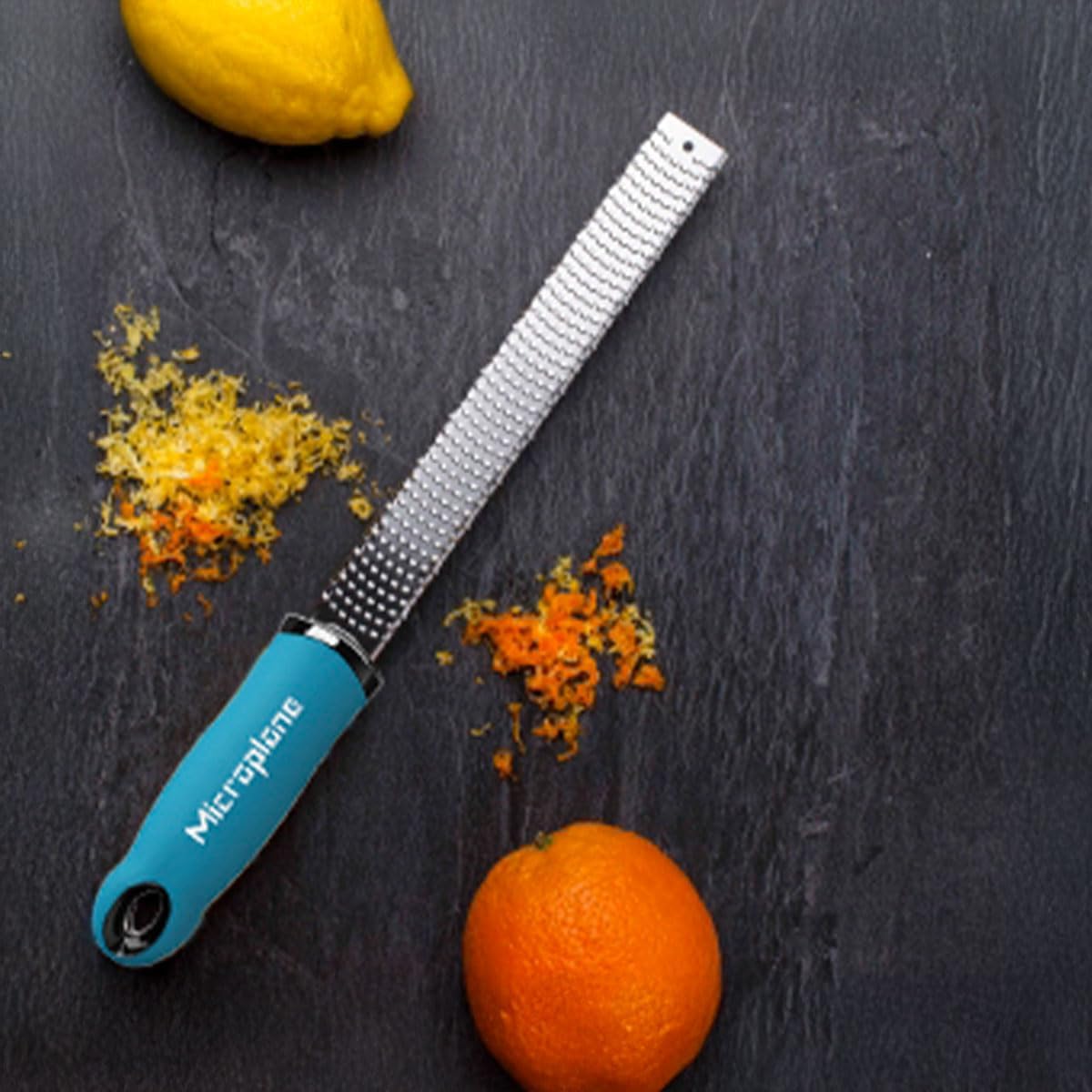 Microplane Premium Classic Series Citrus Zester and Grater - Turquoise