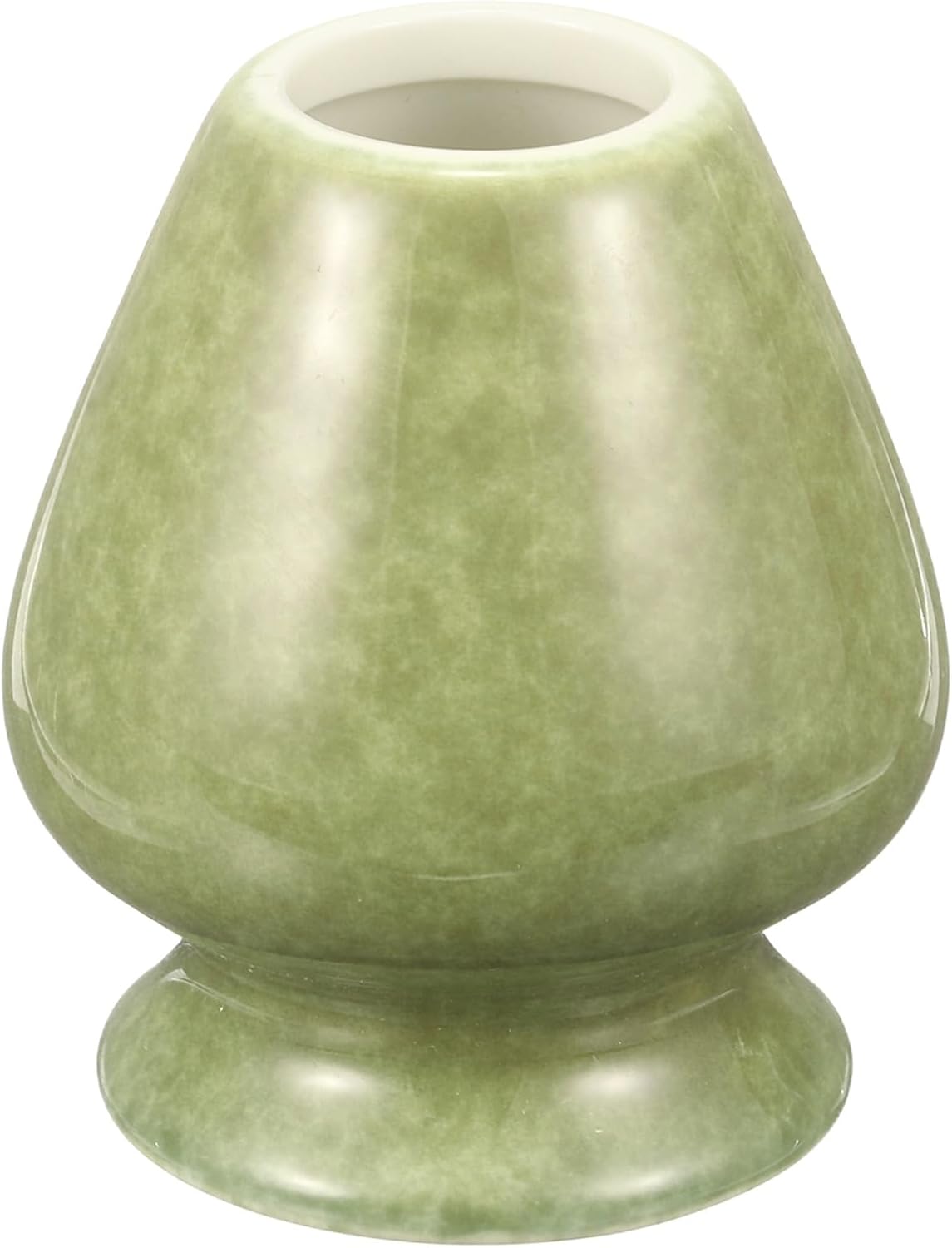 HARFINGTON Ceramic Chasen Stand 70mm Matcha Whisk Holder Teas Set Whisks Stand Traditional Matcha Tea Chasen Holder Tea Set Accessories for Tea Tasting, Matcha Green