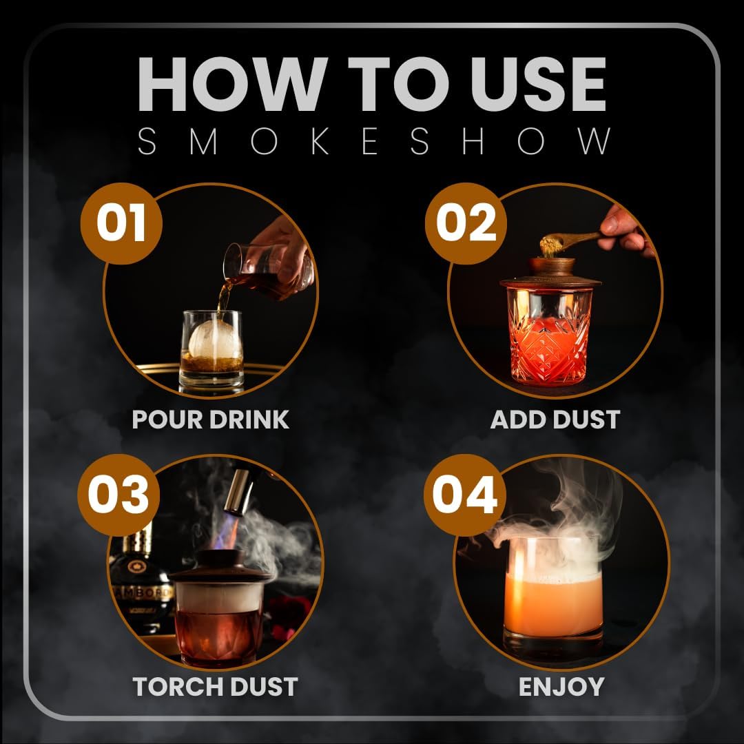 Bundle with Kitchen Torch, One Flavor of Wood Chips Cherry (No Butane Included)
