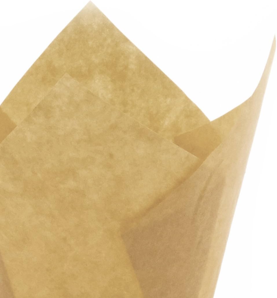 Gold Tulip Baking Cups, Mini Size, Pack of 250