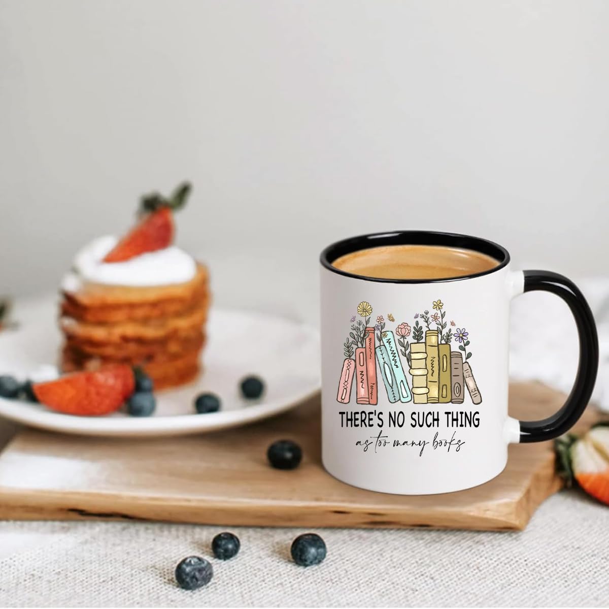 Book Lovers Gifts Mug, Gifts for Book Lovers Readers, Book Gifts, Bookish Gifts, Christmas Birthday Gifts for Teacher Book Lovers Bookworm, Reading Accessories for Librarian, 11 oz Coffee Mug