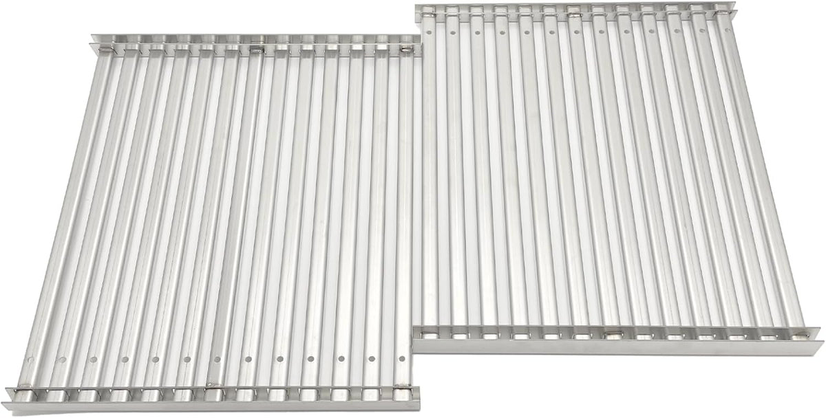 S375 Stainless Steel Cooking Grid Grates Replacement Parts for TEC Patio II and Sterling II Gas Grill (2-Pack) 14-3/4" X 12-3/4"