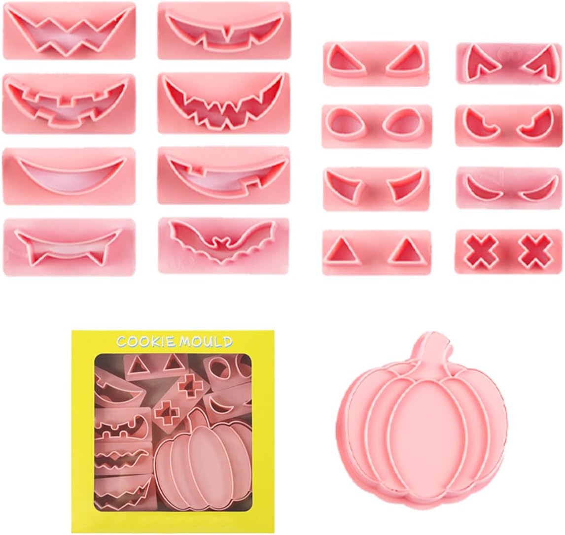 Halloween Cookie Cutters Pumpkin Cookie Cutter for Halloween Cookie Baking Decorations Supplies