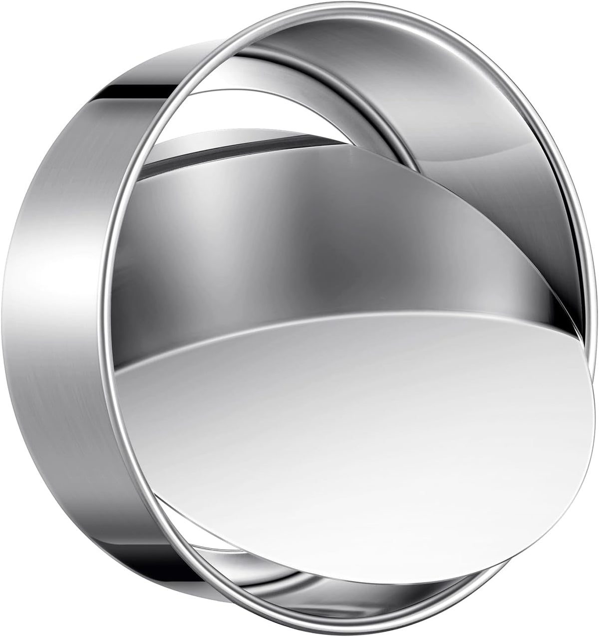 9 Inch Cake Pan, Removable Bottom & Easy Releasing, Leakproof & Nonstick Cake Baking Pan, 304 Stainless Steel Round Cake Pan, Non-Toxic & Healthy, Dishwasher Safe