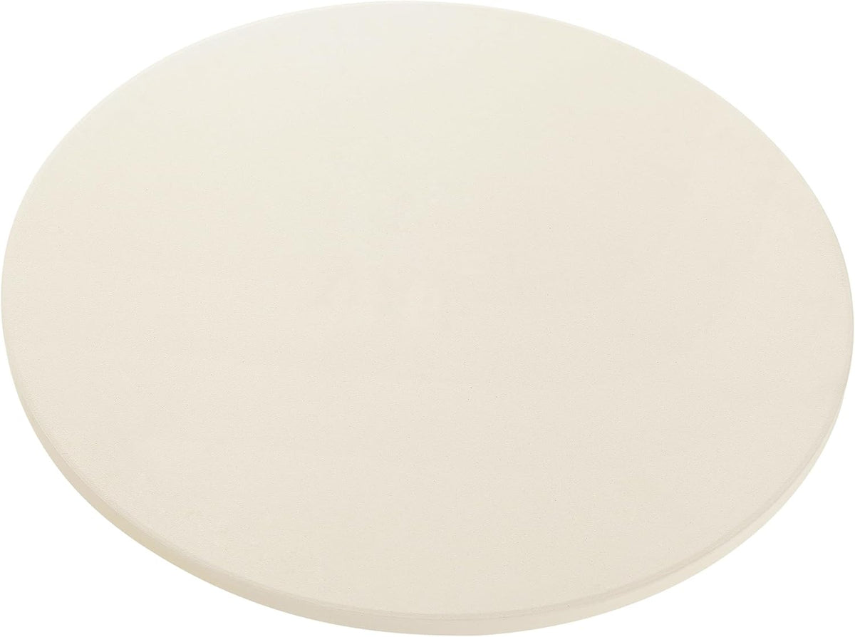 14" Round Pizza Stone, Heavy Duty Cordierite Pizza Pan for Grilling & Pizza Oven, High Temperature Resistant Baking Stone for Pizza, Bread, Meat