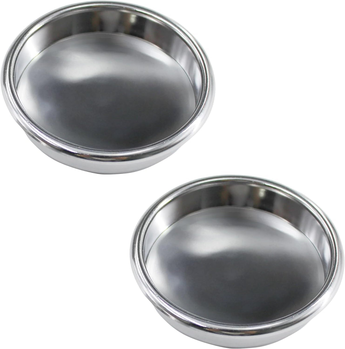 58mm Backflush Disk, Blind Portafilter Basket for Espresso Coffee Machine Maker Back Flush Insert Basket 2 Pcs