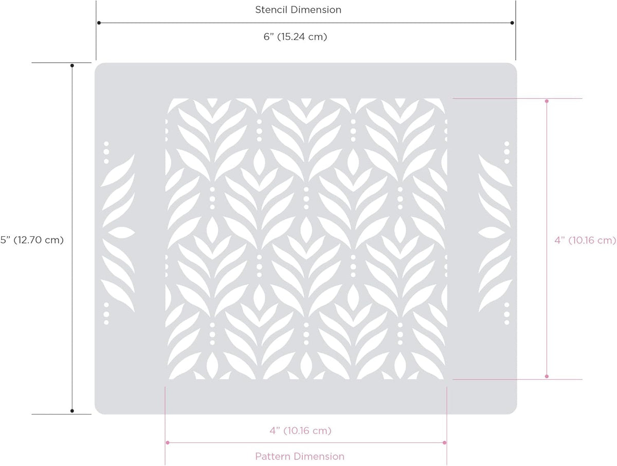 Cookie and Cupcake Stencil (VORRA)
