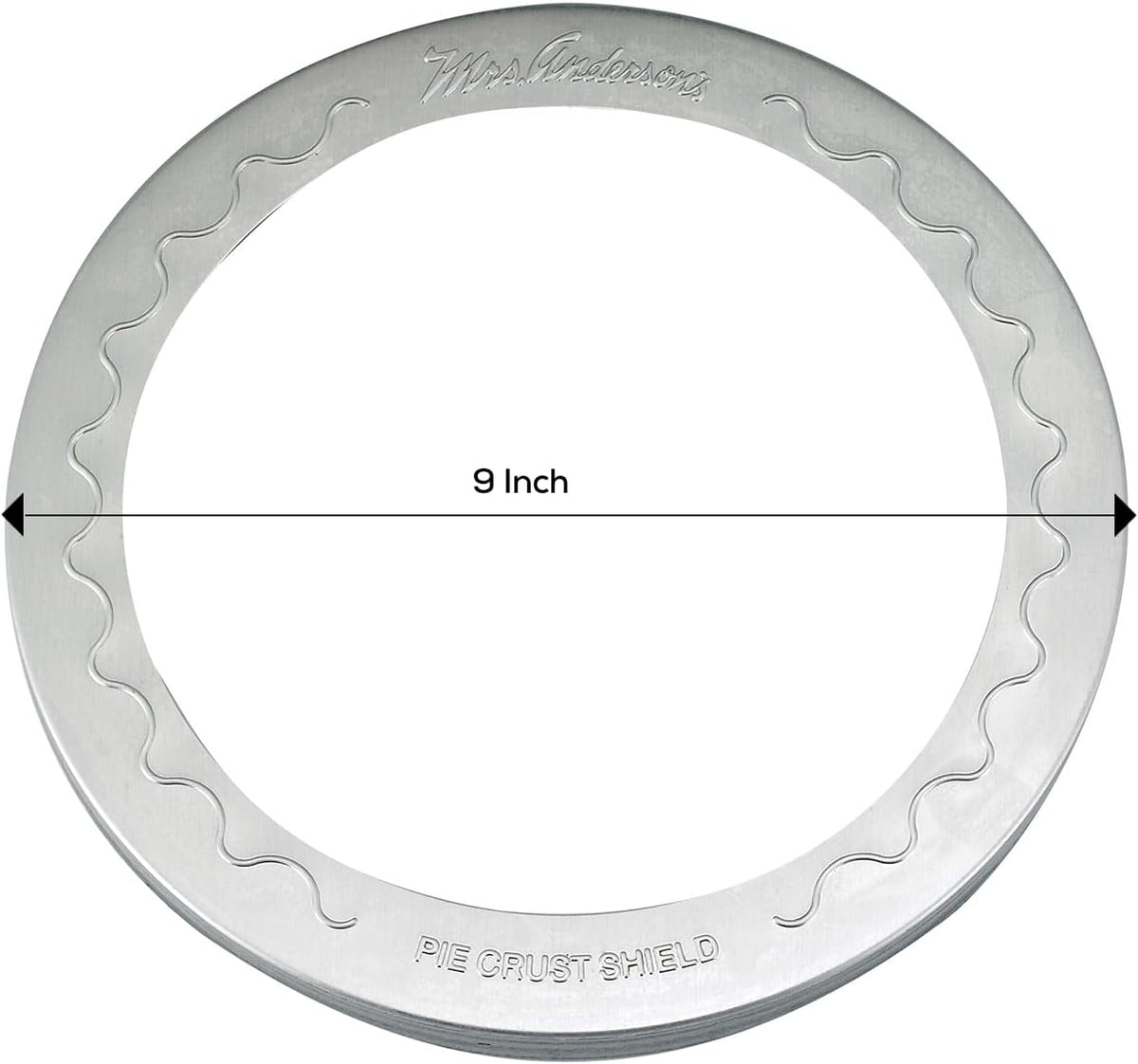 Mrs. Anderson’s Baking Pie Crust Protector Shield, Fits 8-Inch Plates