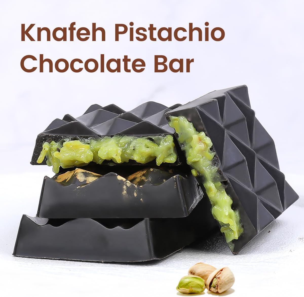 Chocolate Bar Molds Deep Silicone Break-Apart Chocolate Nonstick Protein and Energy Bar Mold Thick Candy Bar Mold Wax Melt Mold 3 Pack
