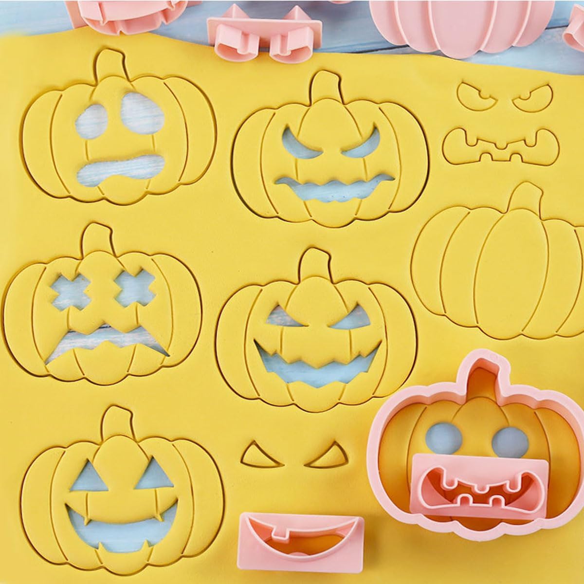 Halloween Cookie Cutters Pumpkin Cookie Cutter for Halloween Cookie Baking Decorations Supplies
