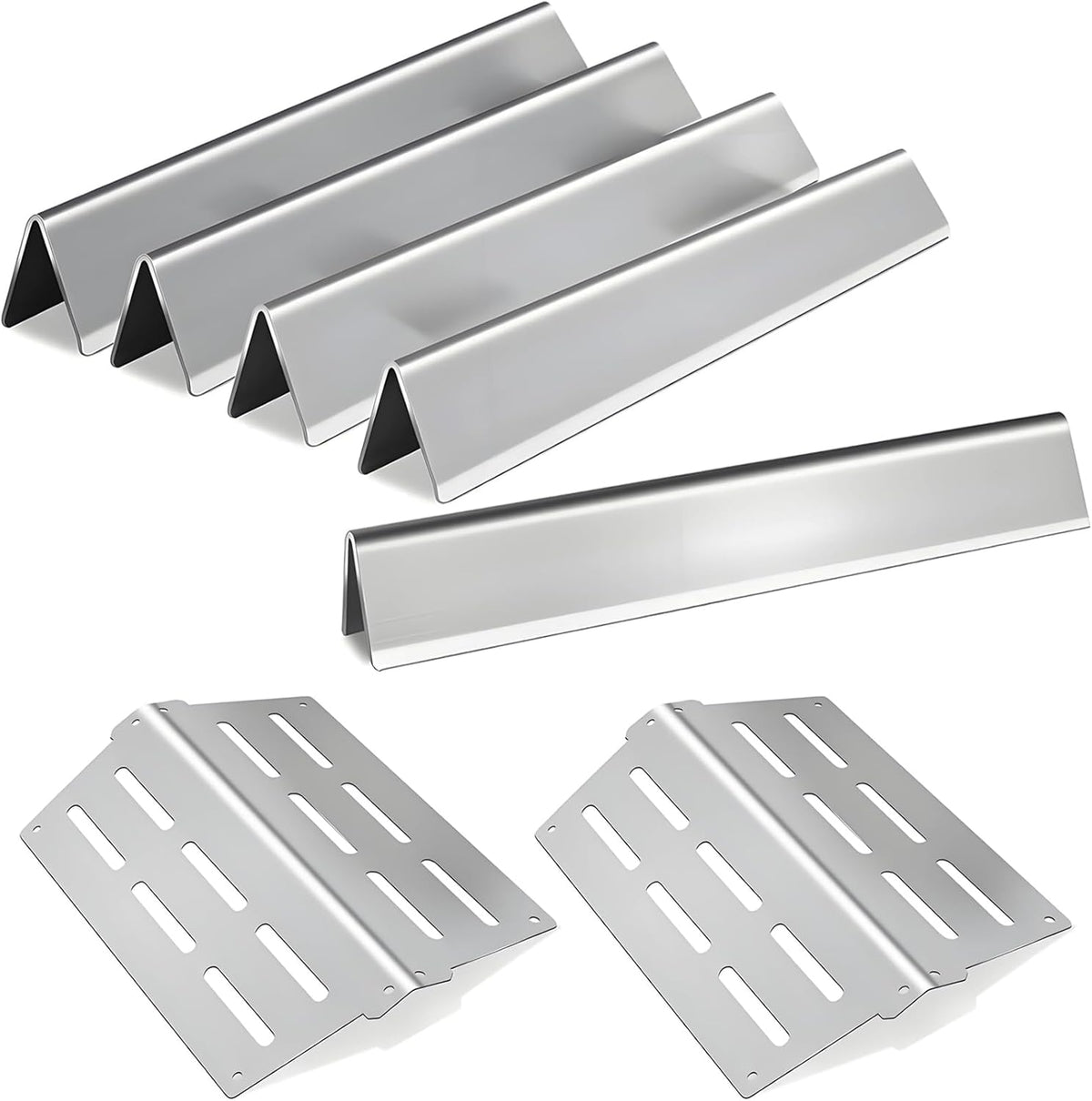 Genesis Grill Parts 17.5" Flavorizer Bars Heat Deflector for Weber Genesis 300 Series Weber E310 E320 E330 EP310 EP320 EP330 Front Control, Grill Replacement Parts for Weber 7620 7622 Accessories