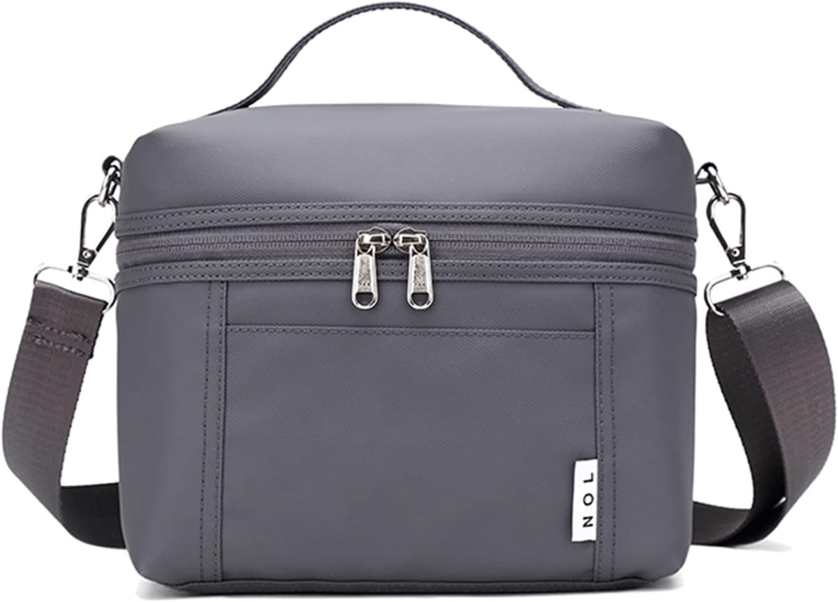 NOL Natural Organic Lifestyle Insulated Lunch Bags for Women Cooler Bag Lightweight Nylon Waterproof Lunch Box For Work