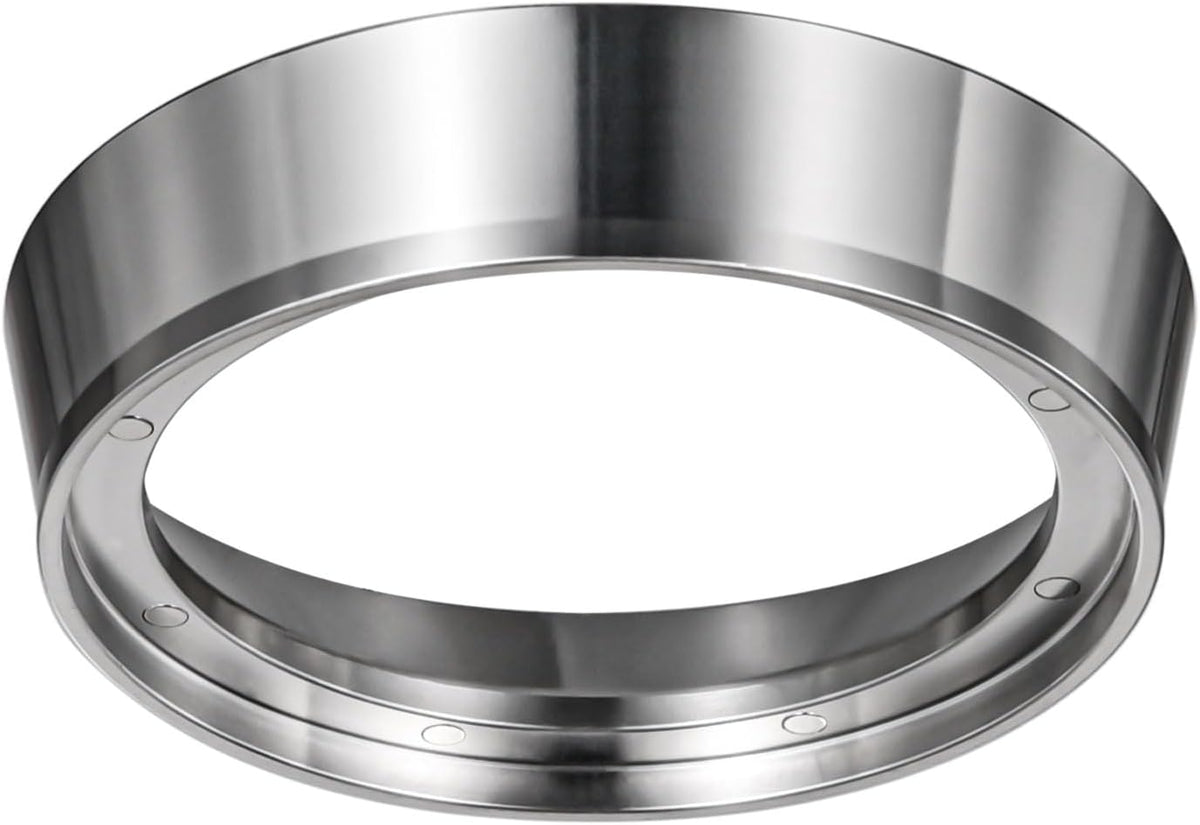 58mm Magnetic Dosing Funnel V2, MATOW Stainless Steel Espresso Dosing Ring with 8 Magnets Compatible with All 58mm Portafilter