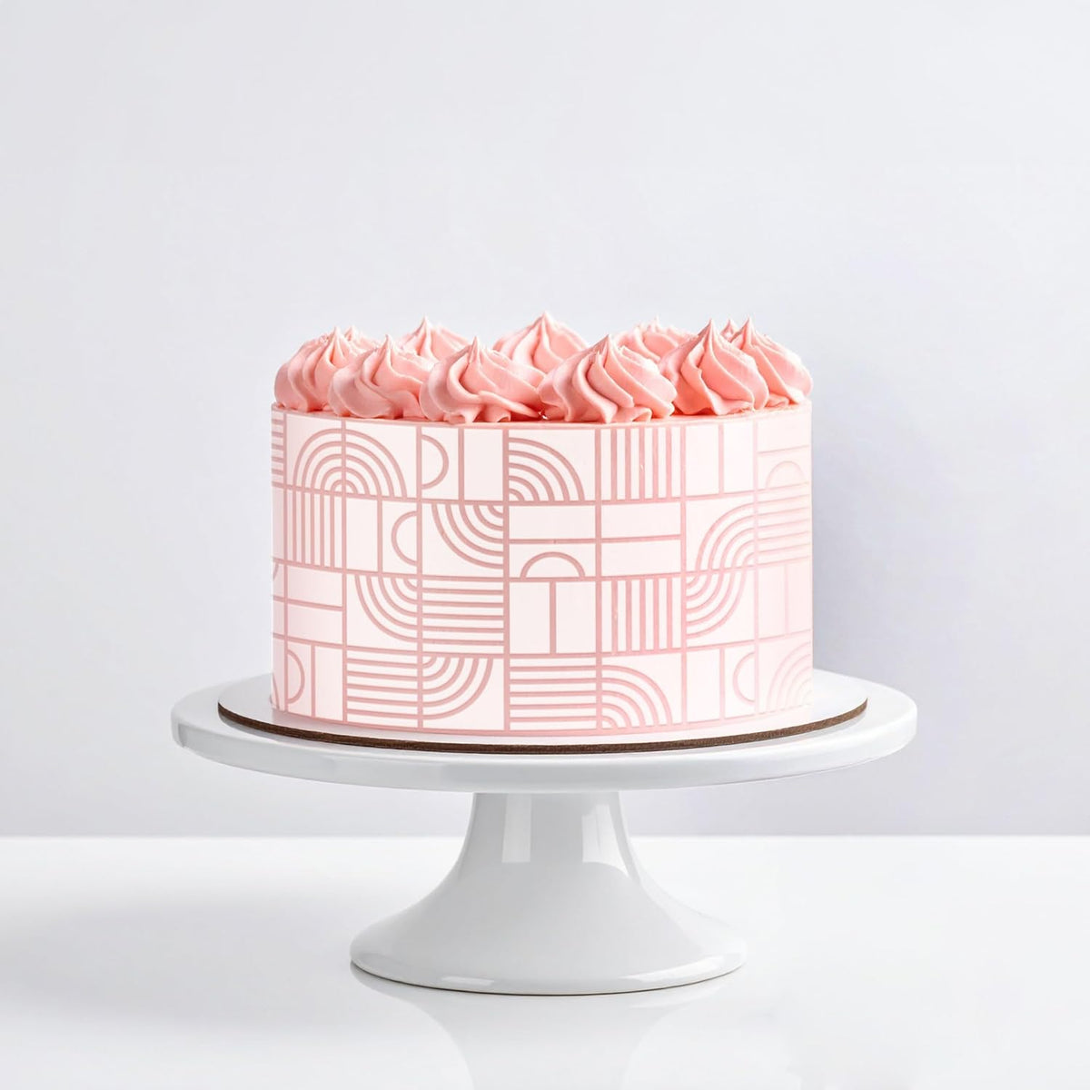 Long Border Cake Stencil, 4" x 12.75" (PIET)