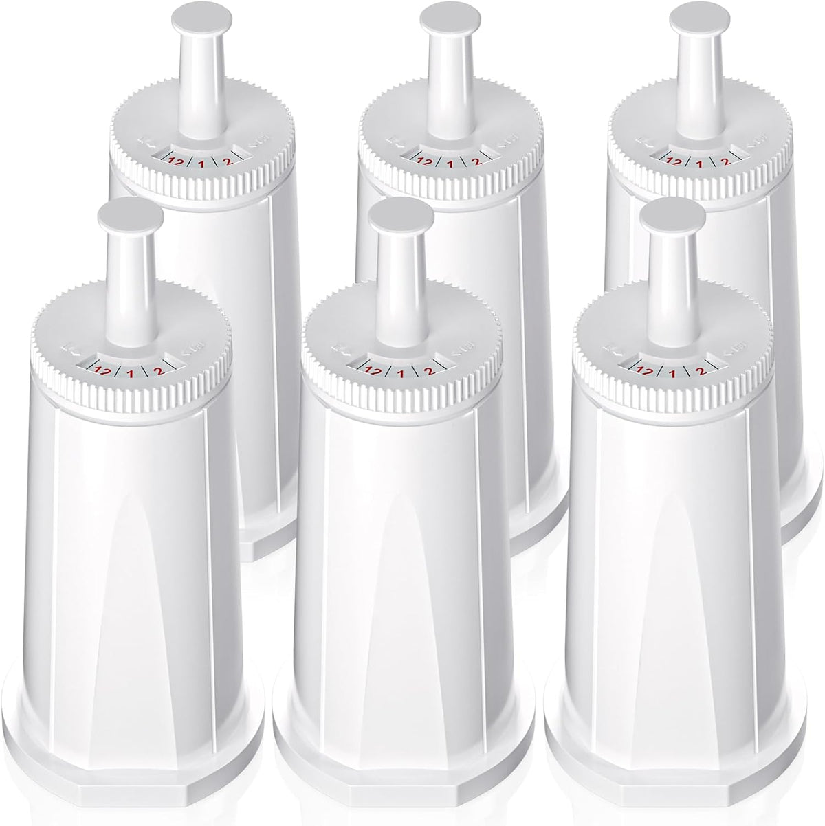 Replacement Water Filter for Breville Espresso Machine Barista Touch Bes880, Barista Pro BES878, Oracle Touch BES990, Oracle BES980, Dual Boiler BES920 Bambino ClaroSwiss Sage, Pack of 6