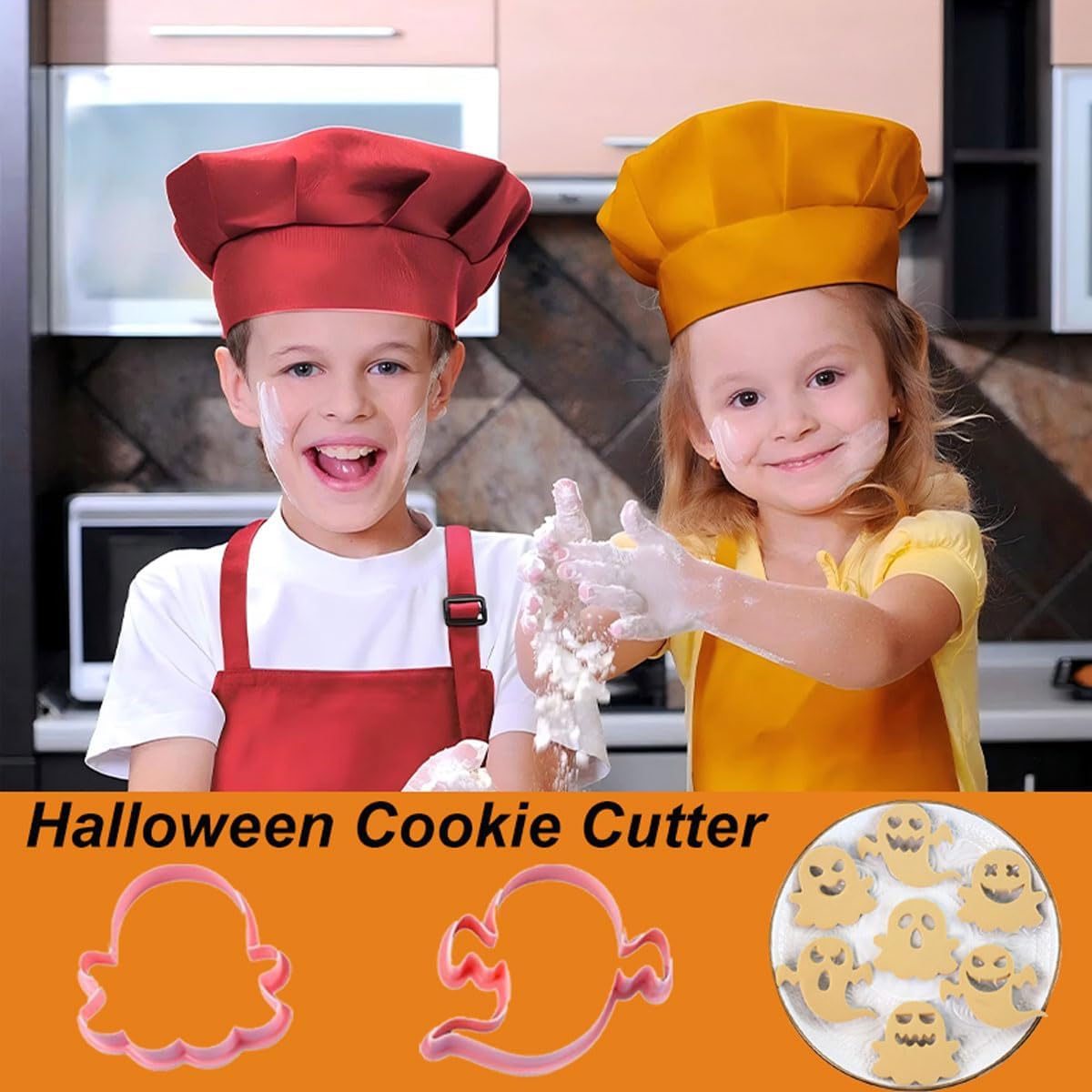 Halloween Cookie Cutters Pumpkin Cookie Cutter for Halloween Cookie Baking Decorations Supplies