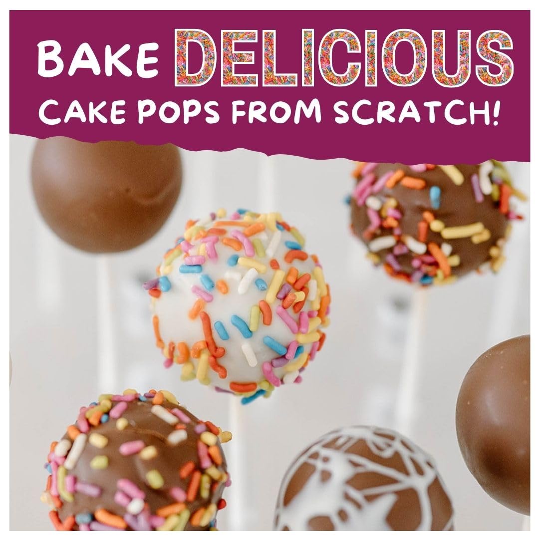 Gluten-Free Confetti Cake Pop Kit - White Chocolate Coating