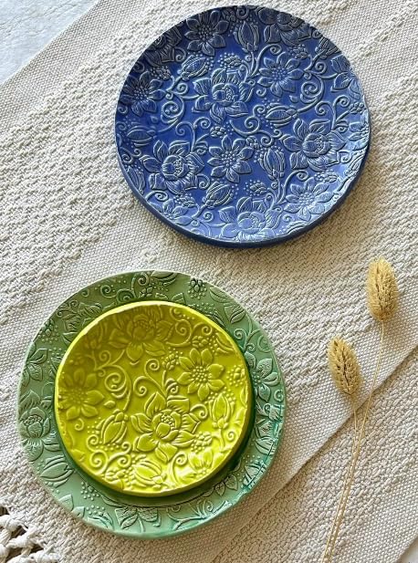Embossing Rolling Pin GINKGO with Ginkgo Biloba Leaves Pattern – Dough and Clay Roller for Embossed Cookies and Pottery - Cookie and Ceramic Stamp - Baking Gifts for Women by Algis Crafts