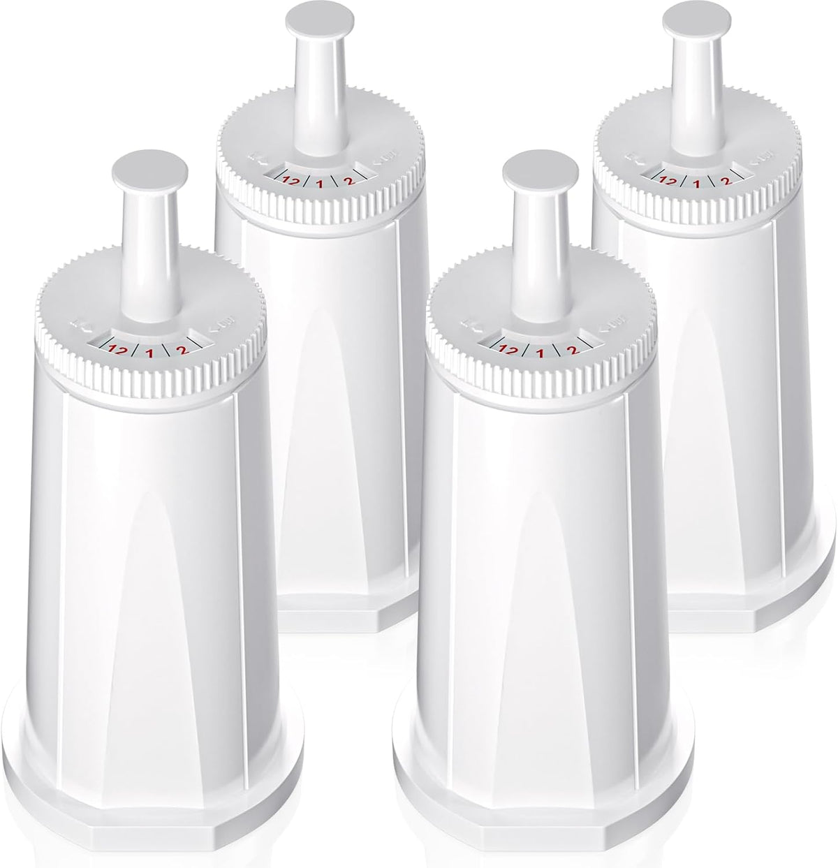 Replacement Water Filter for Breville Espresso Machine Barista Touch Bes880, Barista Pro BES878, Oracle Touch BES990, Oracle BES980, Dual Boiler BES920 Bambino ClaroSwiss Sage, Pack of 4