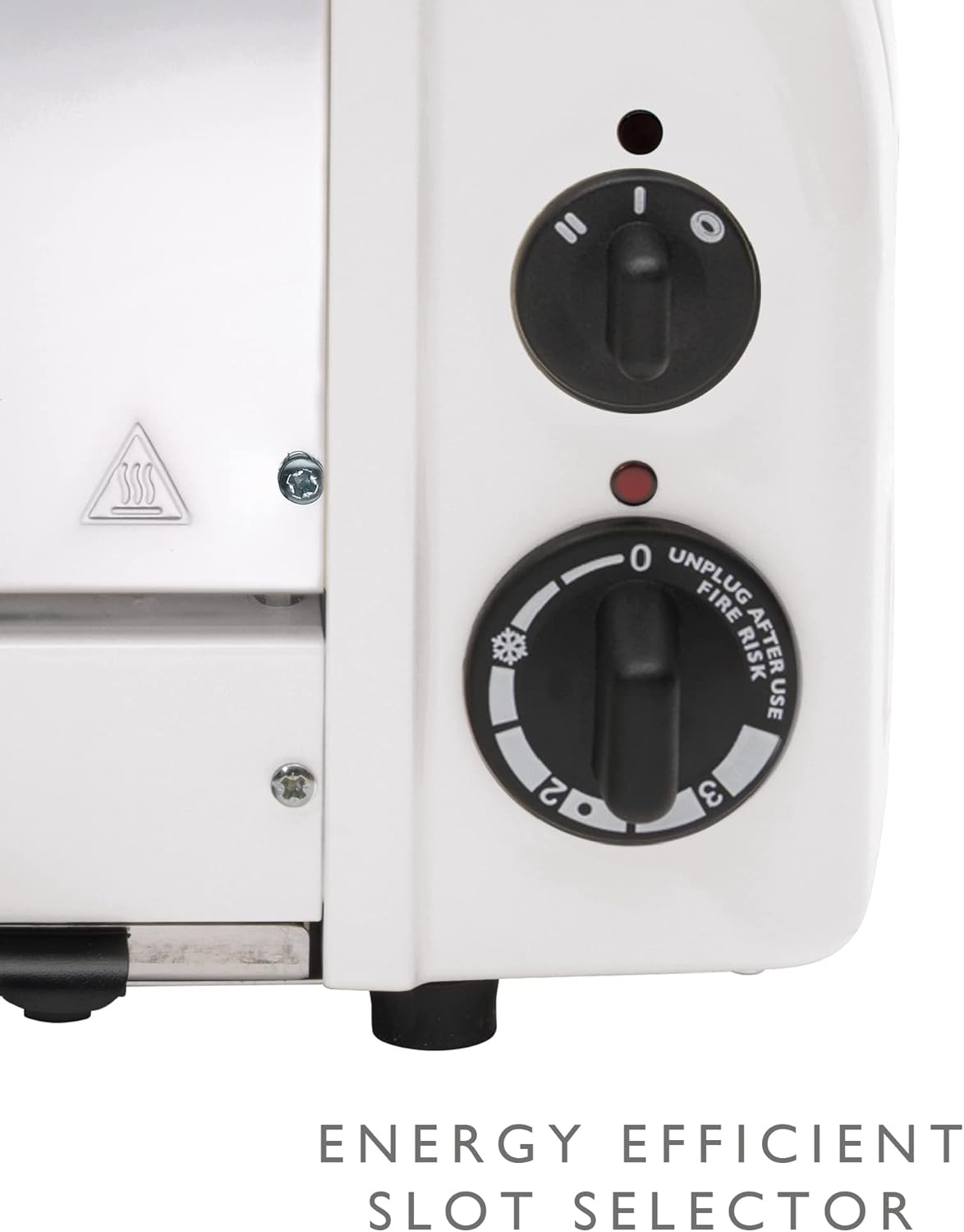 Dualit Classic 2 Slice NewGen Stainless Steel Toaster, White - Hand Built in the UK, Replaceable ProHeat® Elements – Slot Selector, Defrost Bread, Mechanical Timer-For Toast, Bagels & More
