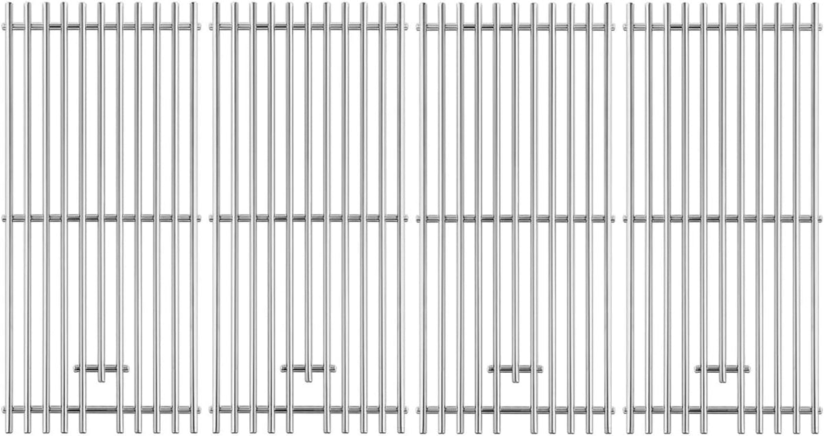 16517 47629 Grill Grates Replacement Parts for Bull Grill Parts 4 Burner 30 Inch Angus 47628 41629 41628 Outlaw 26038 26039 Premium 18249 18248 Lonestar 87049 87048 Lion L75000 Cooking Grates