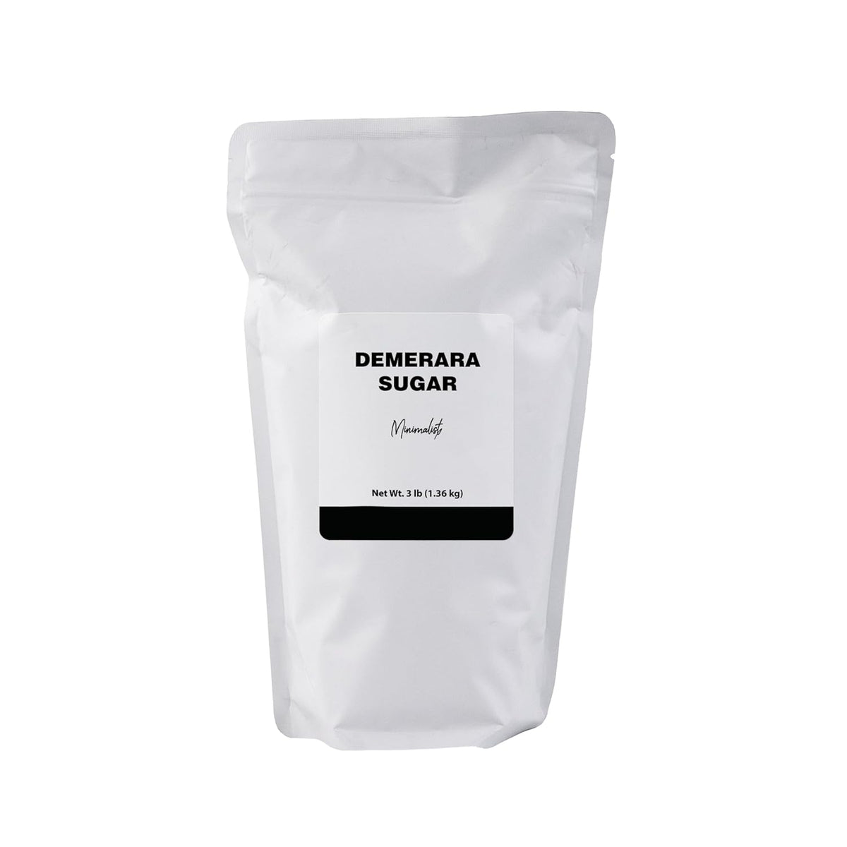 Minimalist Demerara Sugar, Perfect for Baking and Sweetening Beverages (3 Pound)