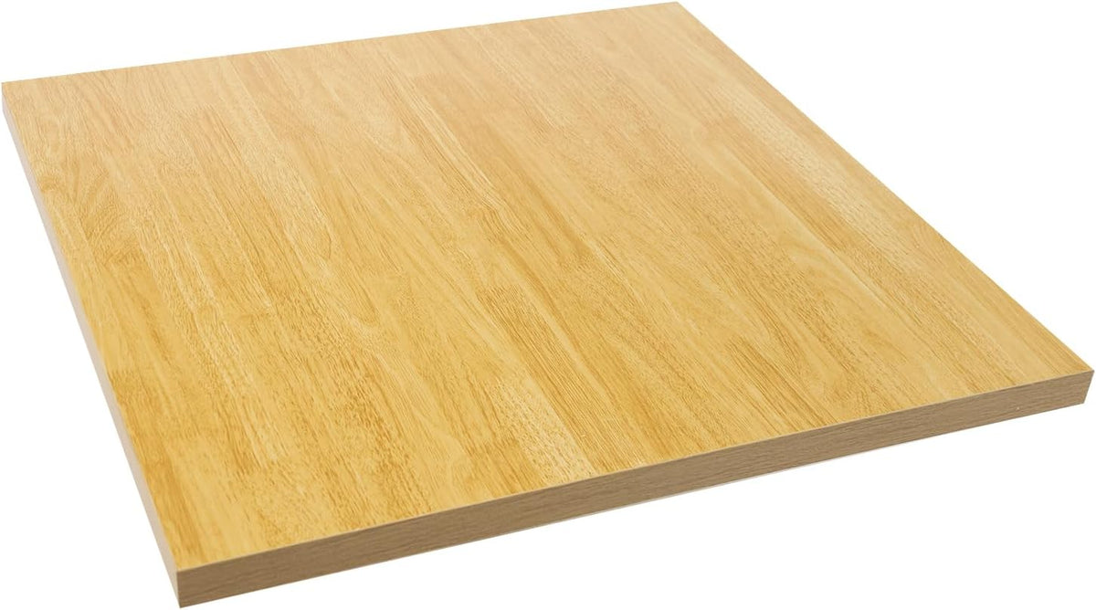 Butcher Block Countertop | 30x30in Wood Board Countertop | DIY Washer Dryer/Island/Kitchen Counter-top | countertop Cutting Board | 1102lbs Load Capacity | Wood Color | NO Base Legs, 1.38in Thick