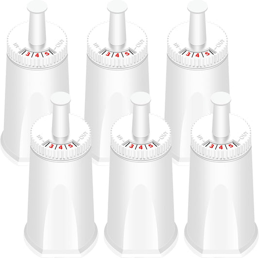 Replacement Water Filter for Breville Espresso Machine, Fit for Breville Barista Touch BES880, Barista Pro BES878, Oracle BES980, Dual Boiler BES920 Bambino ClaroSwiss Sage,6 pack by APPLIANCEMATES