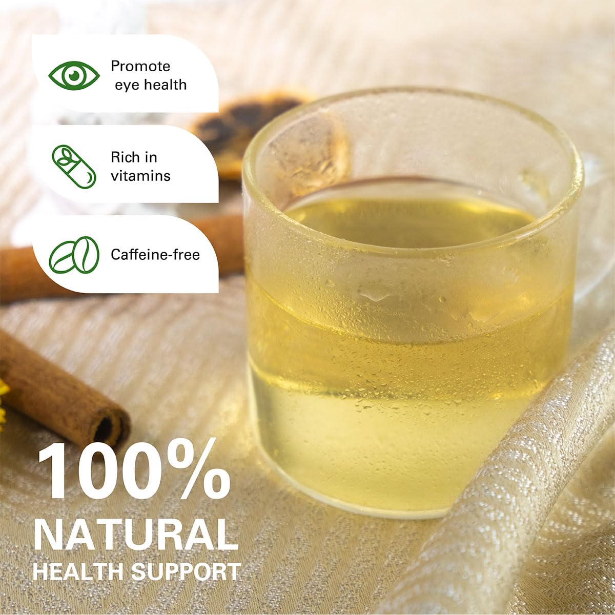 WT WEETEE Nettle Leaf Tea Bags, Made with 100% Pure Stinging Nettle Leaf, Natural Caffeine-free Herbal Tea Rich in Vitamins & Minerals,1.5g x 100 Counts