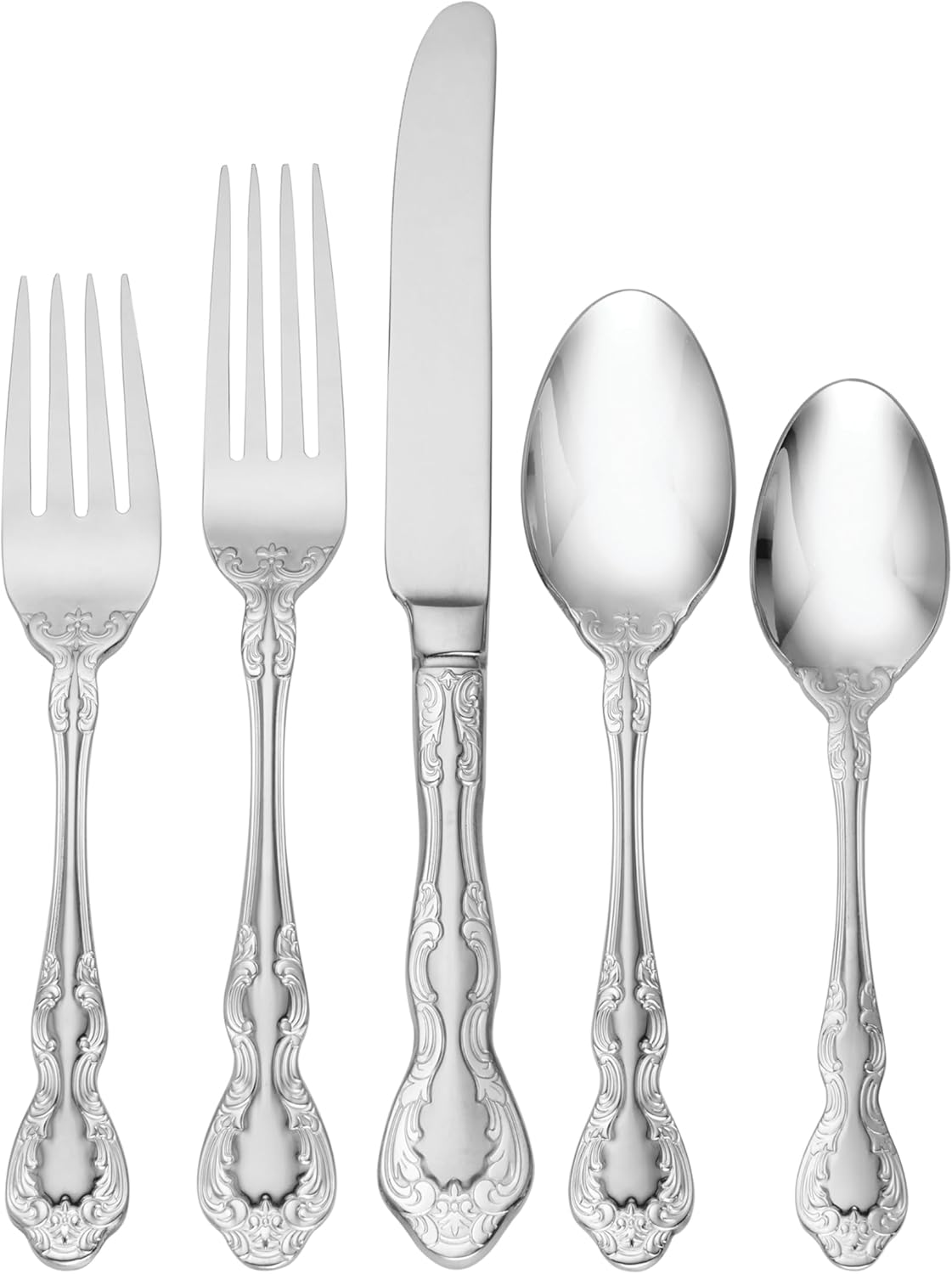 Oneida Mandolina 65-Piece Flatware Set, Service for 12