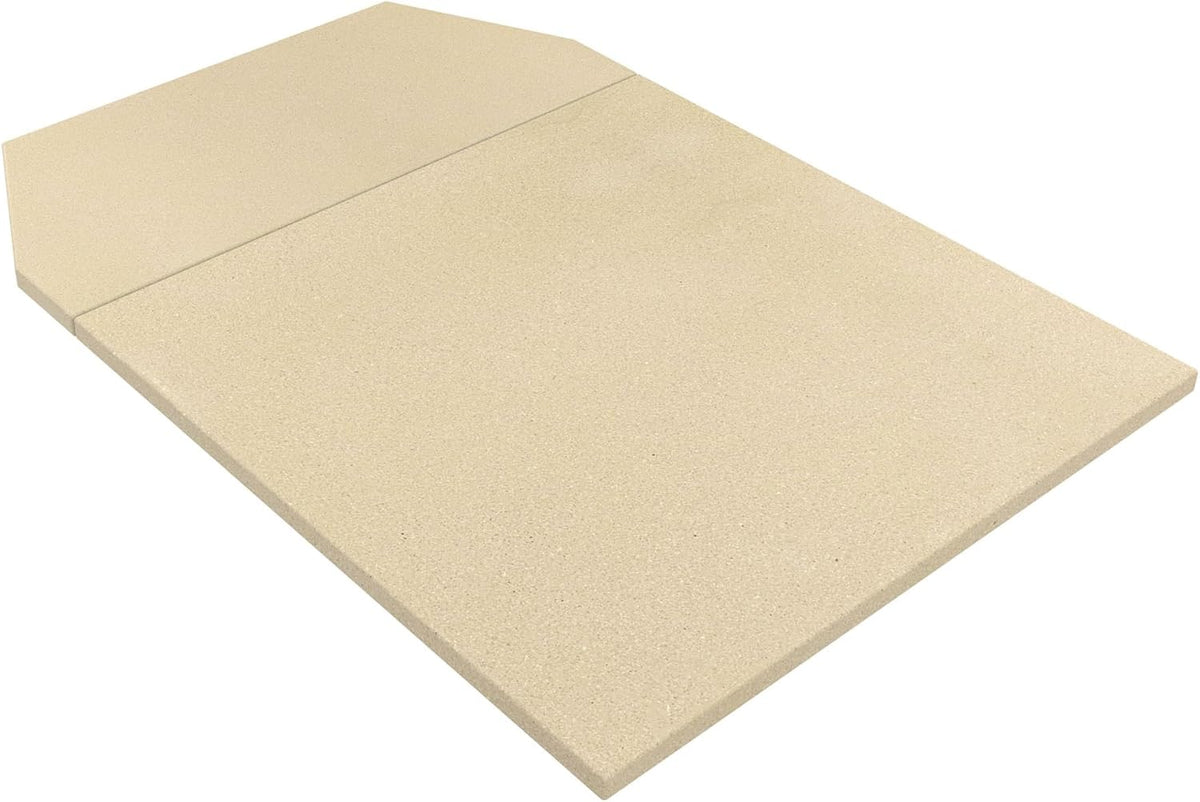 SafBbcue Cordierite Stone Baking Board for Ooni Karu16 Pizza Oven - Superior Quality for Pizza Lovers and Cooking Enthusiasts! Ideal Gift for Fathers and Husbands, Beige