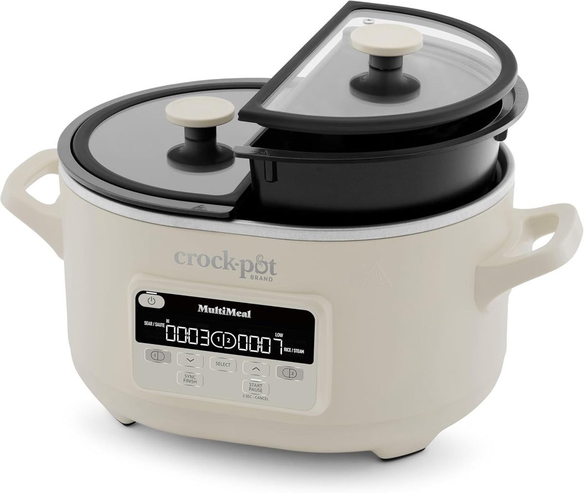 Crock-Pot MultiMeal Multicooker and Programmable Slow Cooker with Bake Function Oat Milk