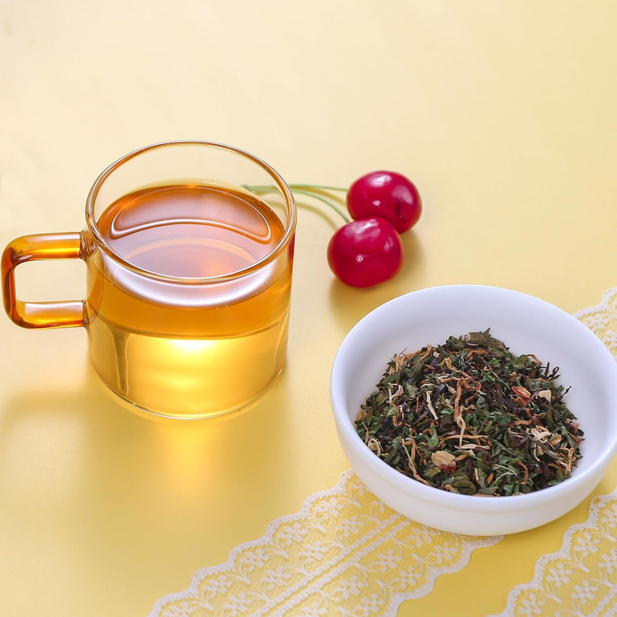 FullChea - Liver Detox Tea - 30 Teabags Herbalism Traditional Chinese Liver Cleanse Tea - Including Chrysanthemum, Jasmine, Mulberry Leaf, Momordica Grosvenor, Yine Abrus