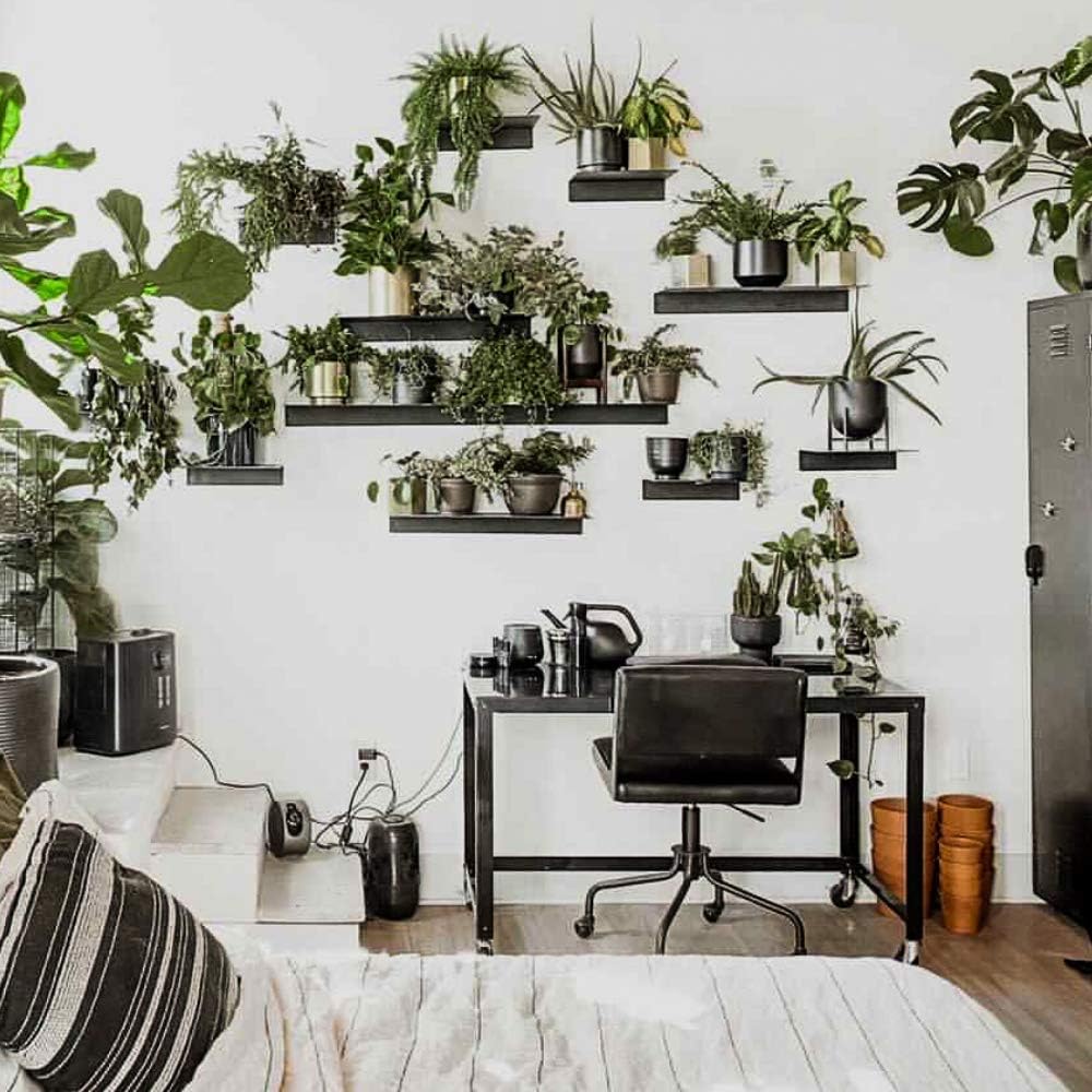 DIY CARTEL Made in USA Linear Floating Shelf - Raw Steel/Metal - Industrial Heavy Duty Metal Wall Mounted Modern Rustic Shelf Ledge (48-inch x 8-inch)