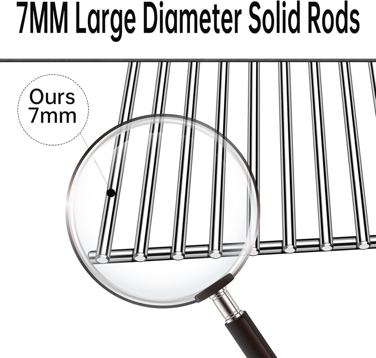 Kalomo Grill Grates Grill Replacement Parts for BBQ Uniflame Grill GBC1030W, GBC1030WRS, GBC1030WRS-C, GBC1134W, GBC1134WRS, Porcelain Steel Heat Plates Shield Cooking Grids Accessories