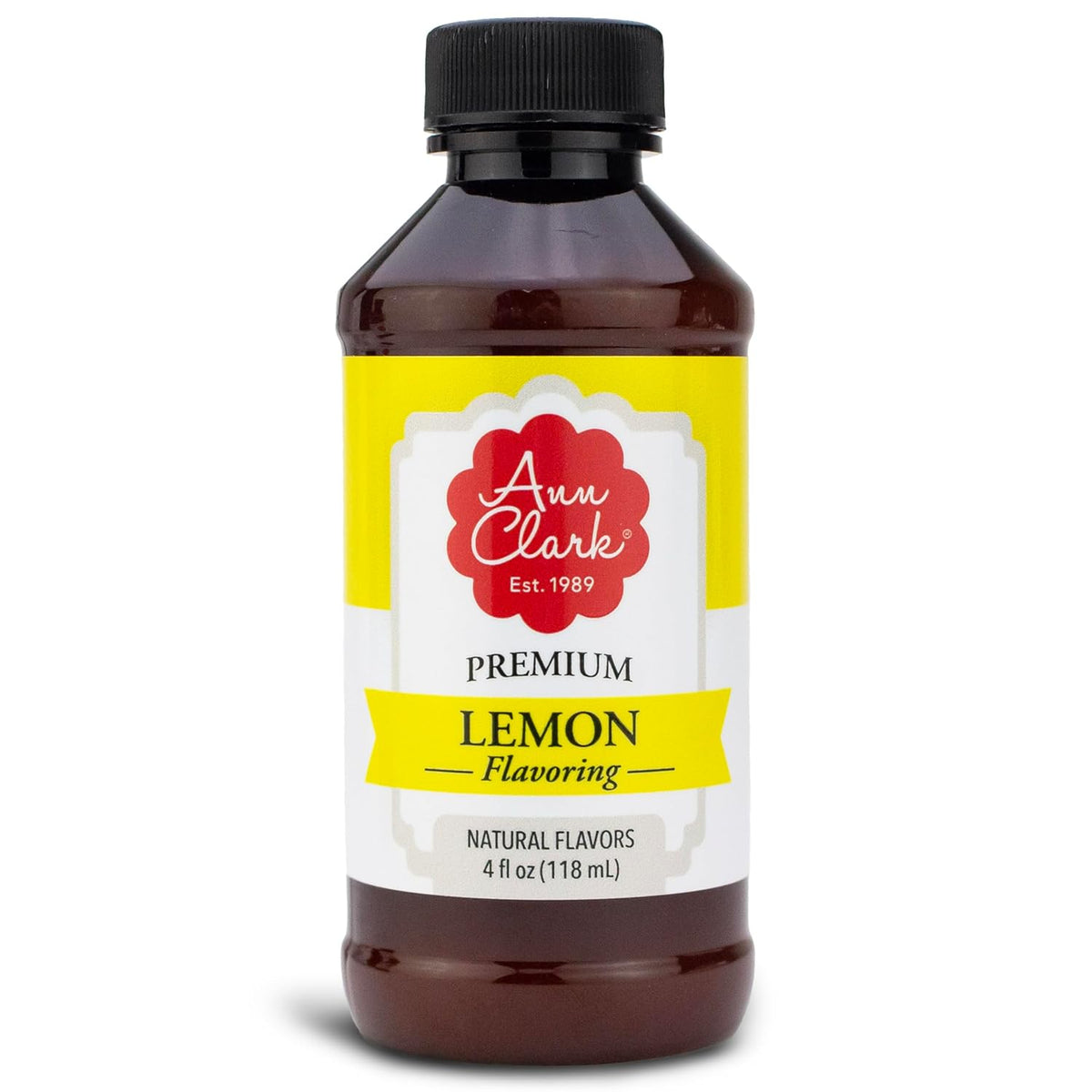 Ann Clark Premium Lemon Emulsion, Natural Lemon Flavoring Extract for Baking