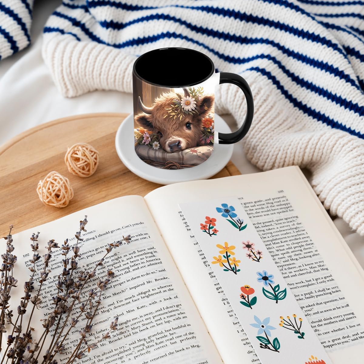 Highland Cow Gifts for Woman, Highland Cow Coffee Mug, Cow Iced Coffee Cup, Western Cow Gifts, Cow Gifts Set for Women Cow Lovers, Cow Drinking cup,11oz Mug