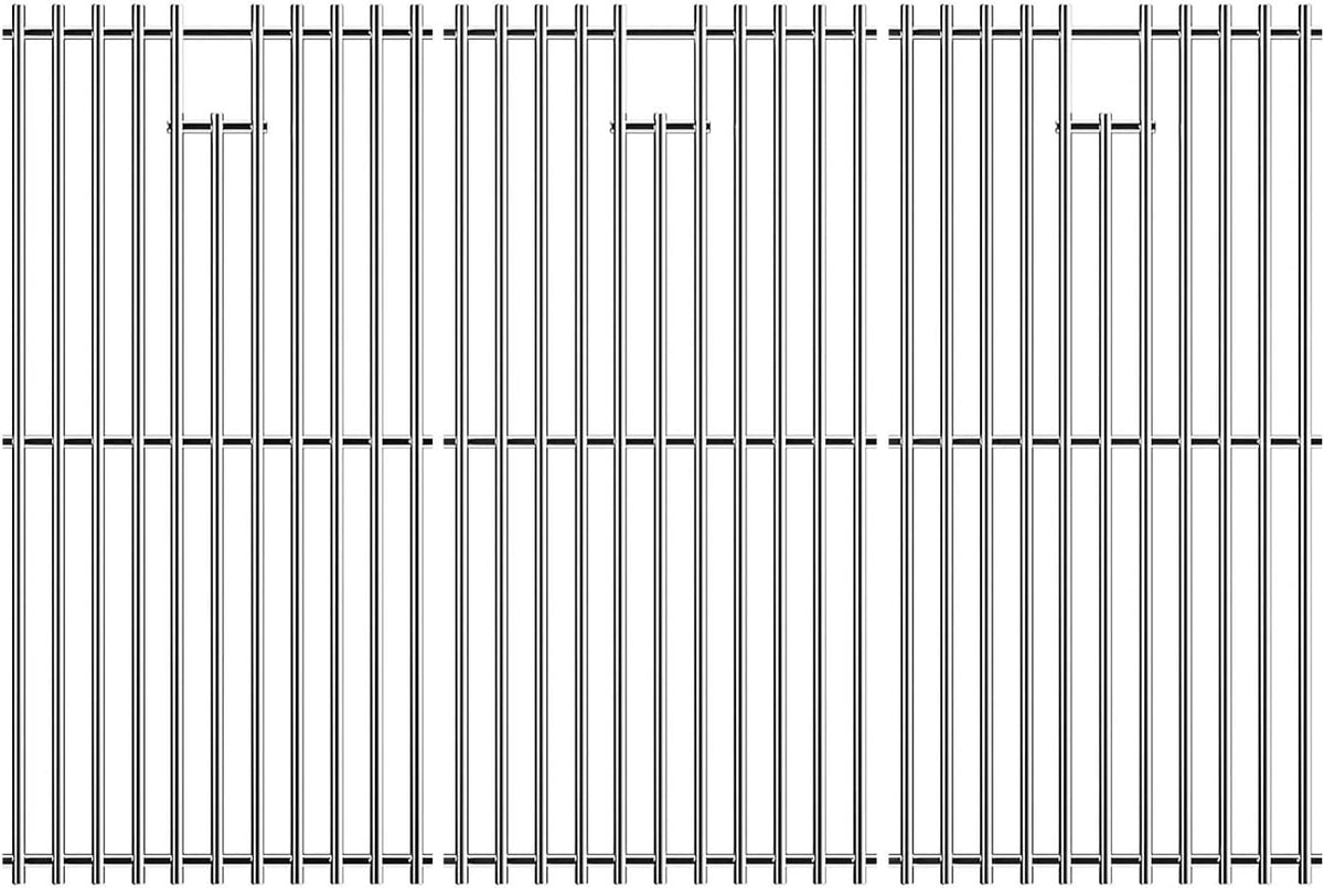 17" Stainless Steel Cooking Grates for Charbroil Commercial Infrared 3 Burner 463355220 463242516 463242515 466242615 463243016, Grill Grates for 463346017 466242616 463367016 463246018, G466-0025-W1A