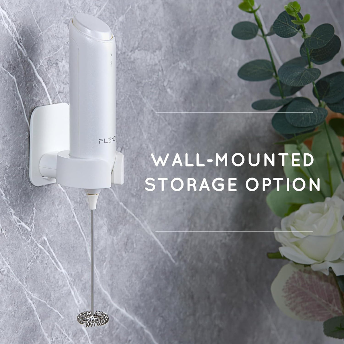 Rechargeable Milk Frother Handheld, Coffee Frother Handheld with USB-C Charging Stand, Electric Drink Mixer Handheld, Mini Electric Whisk Frother for Coffee, Matcha, etc