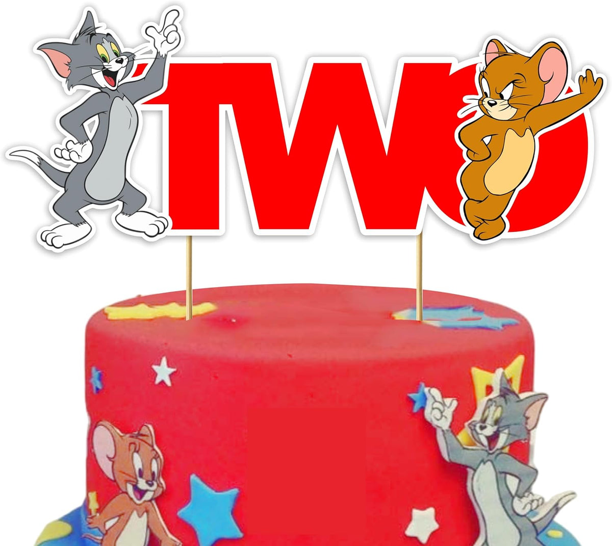 Seyal® Tom & Jery Two Cake Topper