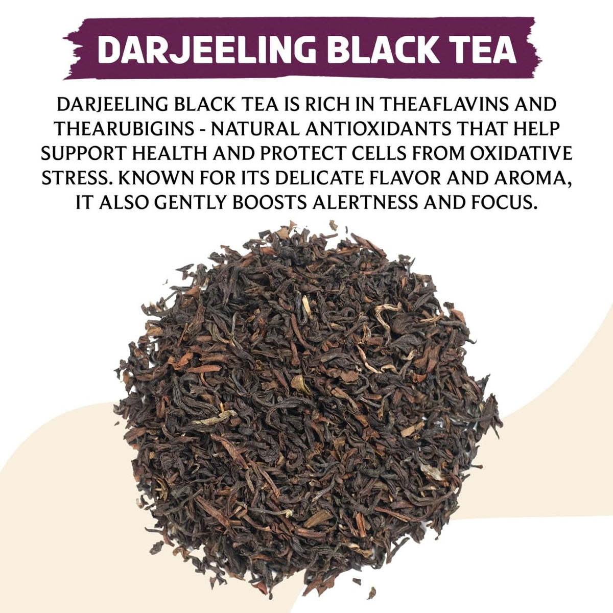 BREWIX, Darjeeling Tea Leaves from Hills of Himalayas (50+ Cups, 3.53oz/100g) | Pure Loose Leaf Darjeeling Black Tea | Long Leaf Grade | Straight From Source In India