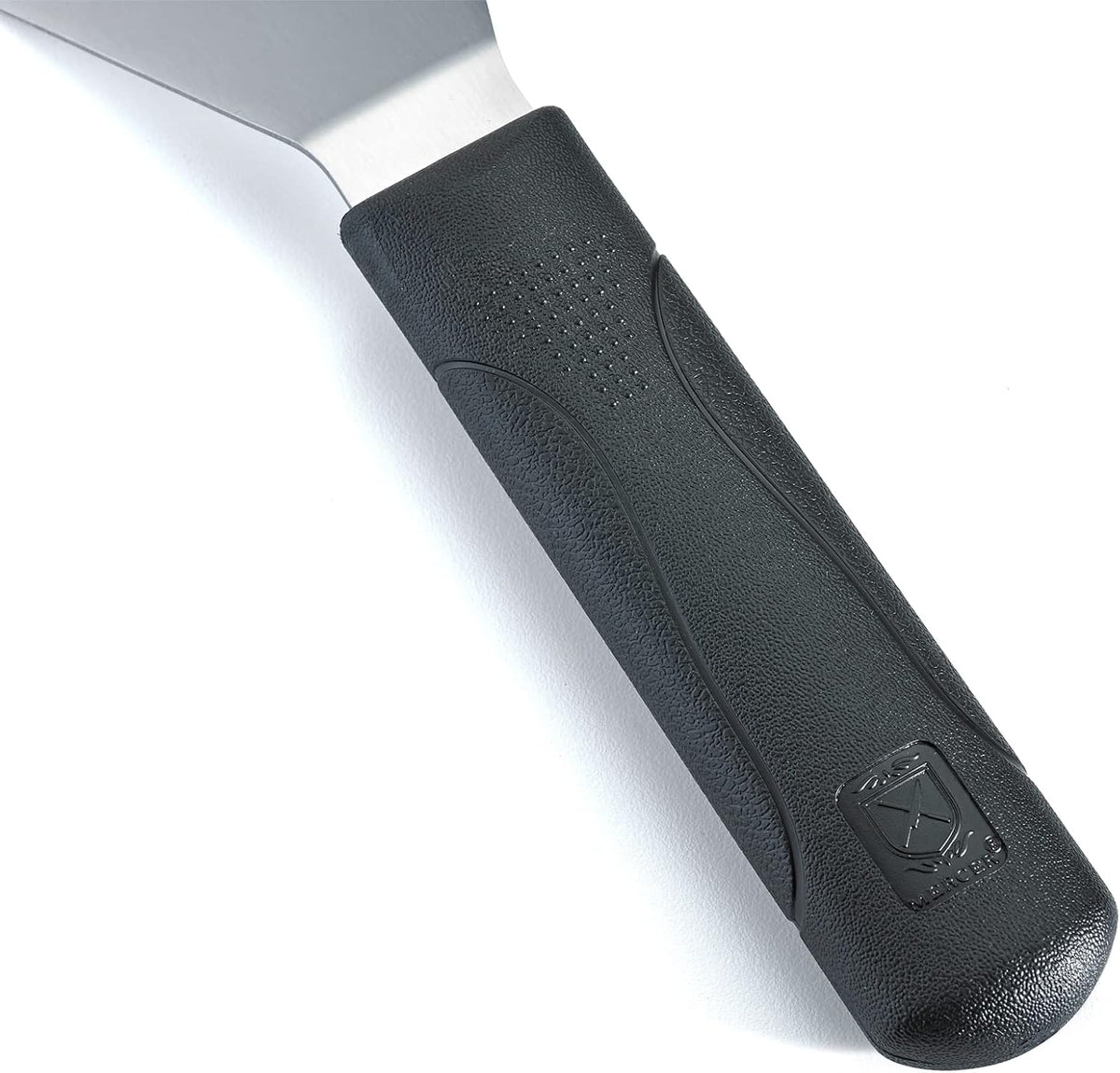 Mercer Culinary Millennia Turner, 4 Inch by 2-1/2 Inch Blade, Black Handle