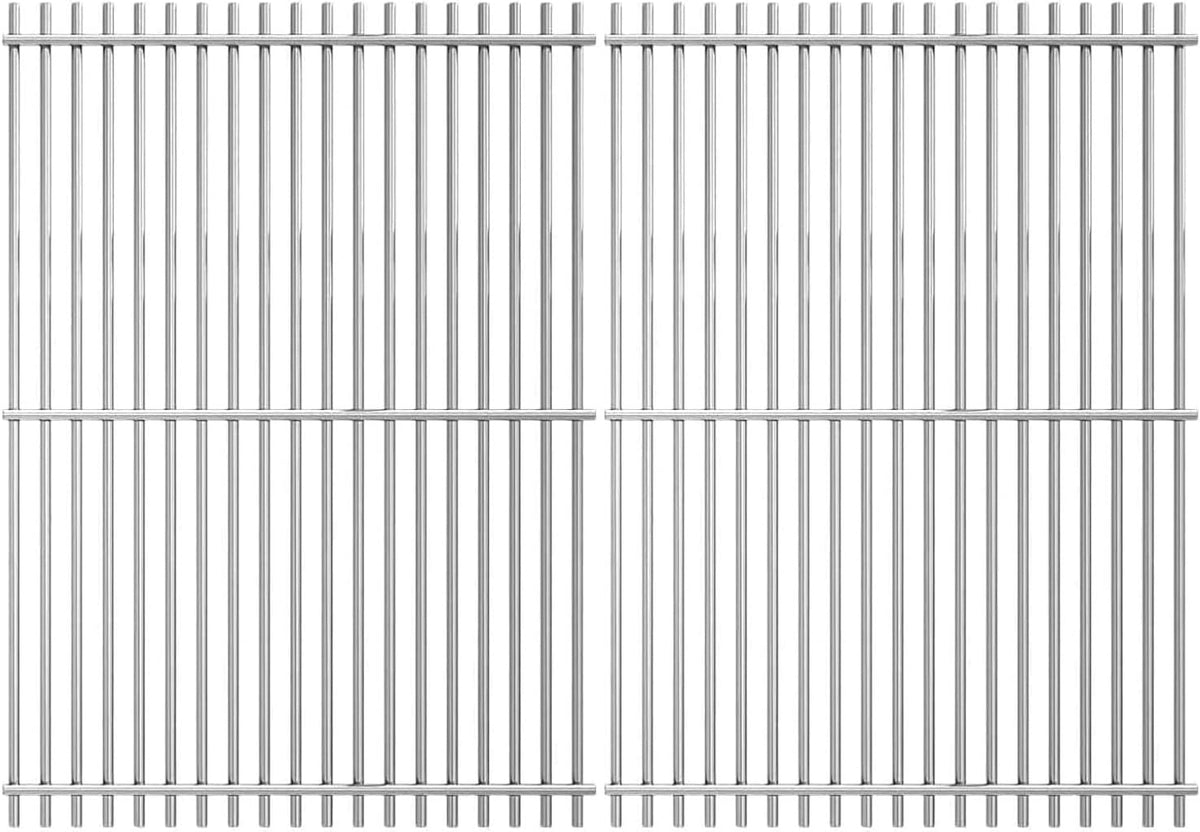 18.75" Stainless Steel Cooking Grate for Weber Genesis II 300 and Genesis II LX 300 Series Gas Grills, Genesis ll LX E/S-340, Genesis ll S-310, Genesis ll 310/335, Replacement Parts for Weber 66095