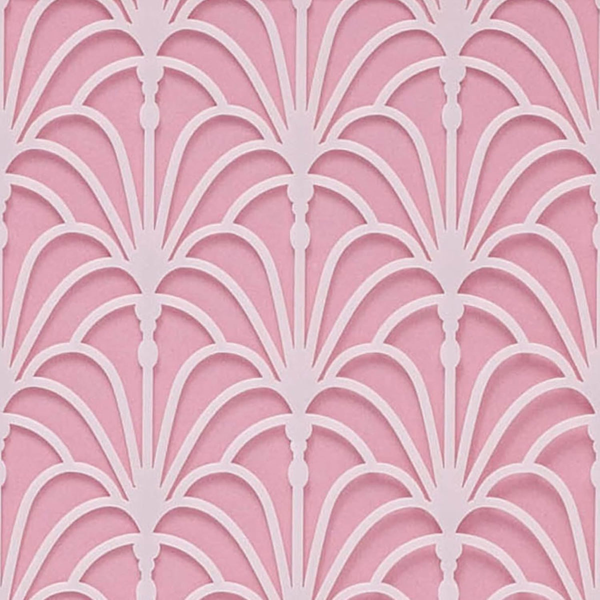 Large Cake Decorating Stencil (FANSA) Fan Art Deco Pattern