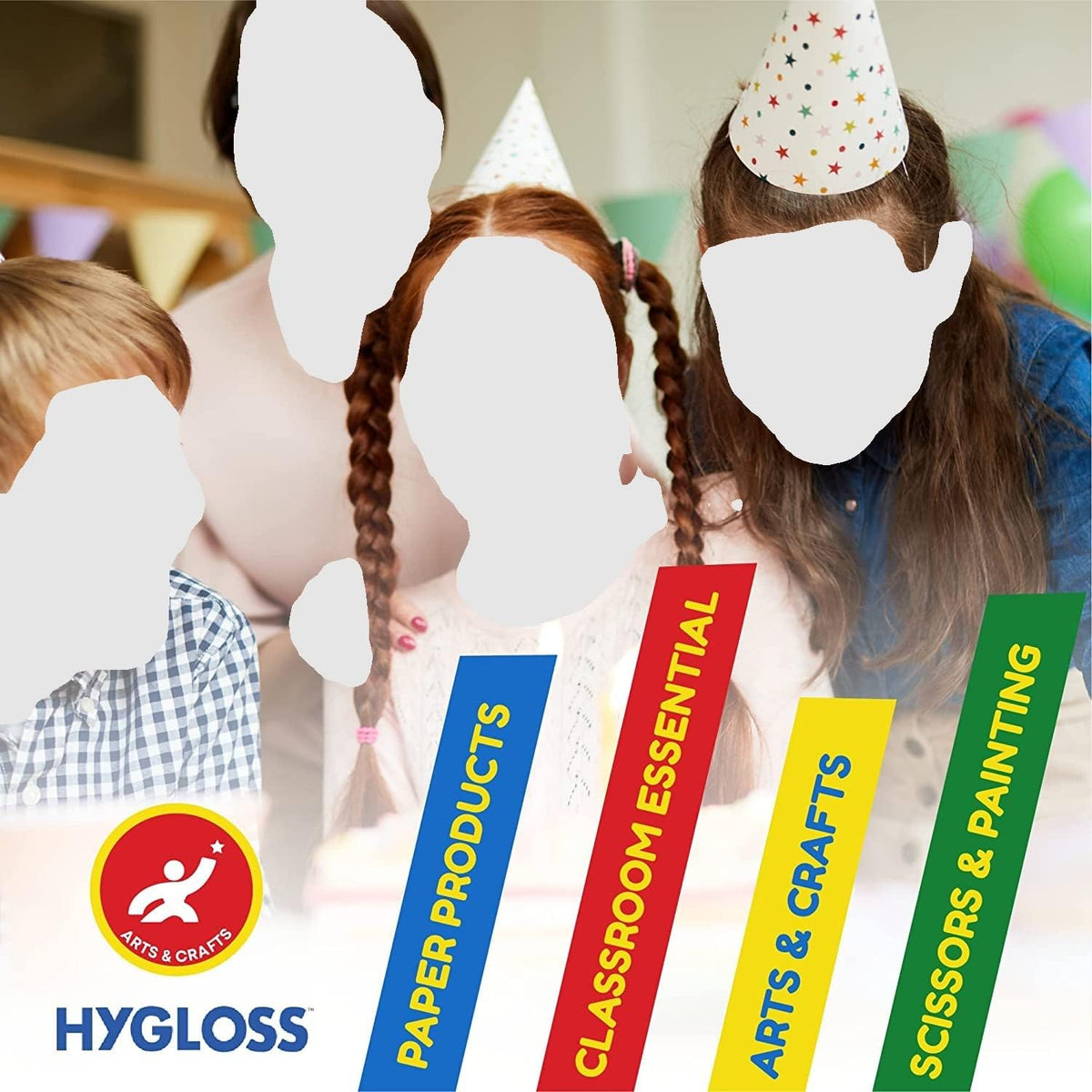Hygloss Products Paper Plates - Uncoated White Plate - Use for Foodware, Events, Activities, Crafts Projects and More - Environmentally Friendly - Recyclable and Disposable - 9-Inches - 200 Pack