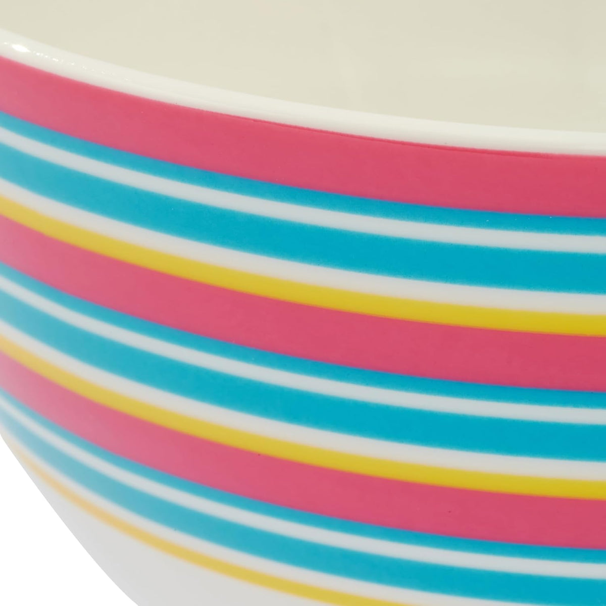 Spode Kit Kemp Mug | 17oz Calypso Stripe Coffee & Tea Mug | Made from Porcelain | Dishwasher and Microwave Safe | Vibrant Dinnerware Ideal for Summer